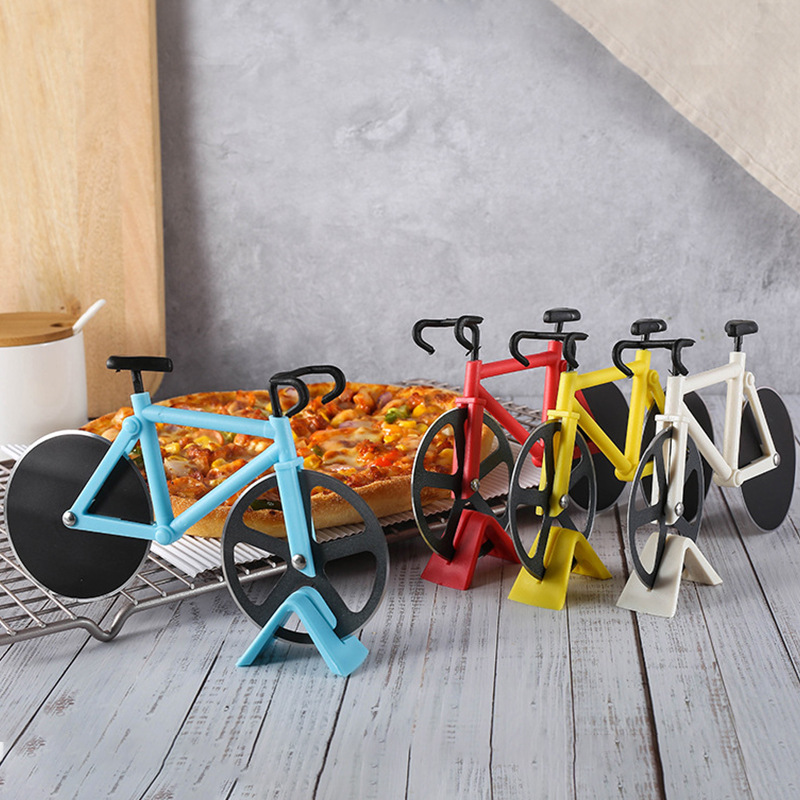 Bike-Shape Pizza Cutter — product detail 5 | YinHao Houseware