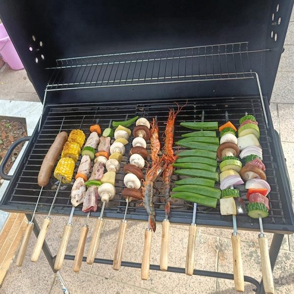 16.5 Inch BBQ Skewers with Wooden Handles — product image 5