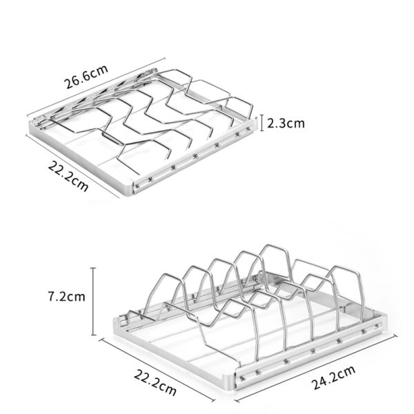 BBQ Grill Racks with Foldable Design — product image 2