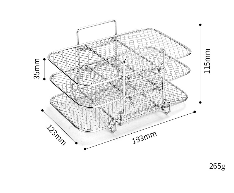 3 Layers BBQ Grill Racks — product detail 2 | YinHao Houseware