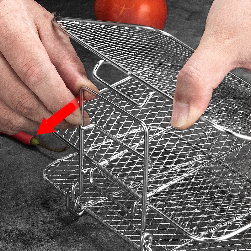 3 Layers BBQ Grill Racks — product detail 4 | YinHao Houseware