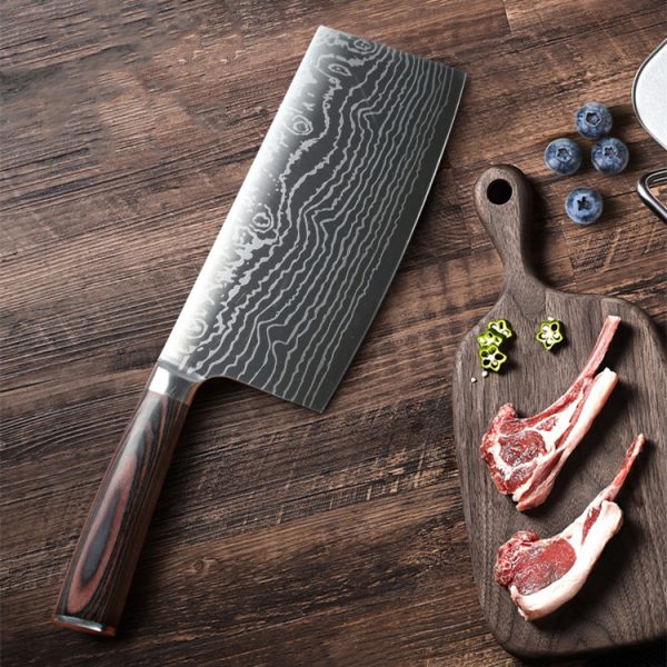7 Inch Meat Cleaver Set for Gifting — product image 4