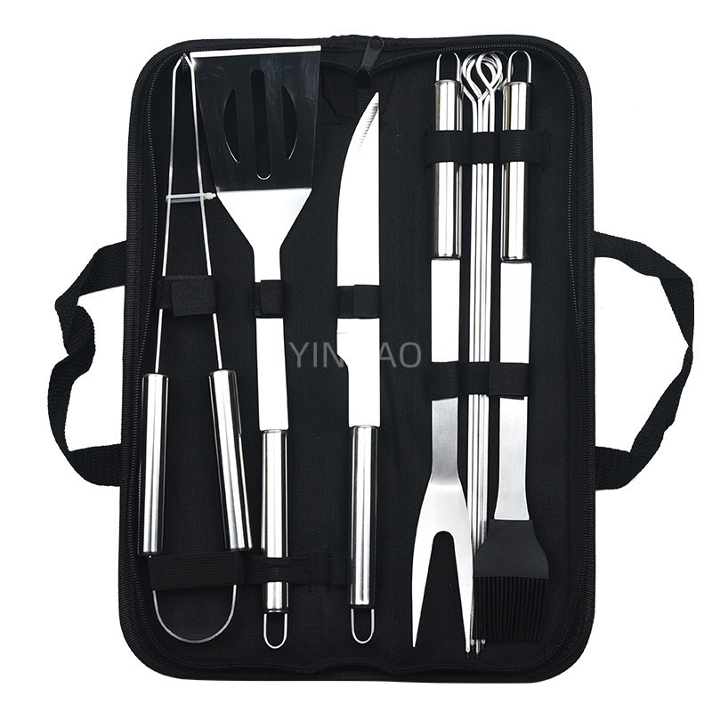 Stainless Steel BBQ Tool Set for Gifting — product detail 4 | YinHao Houseware
