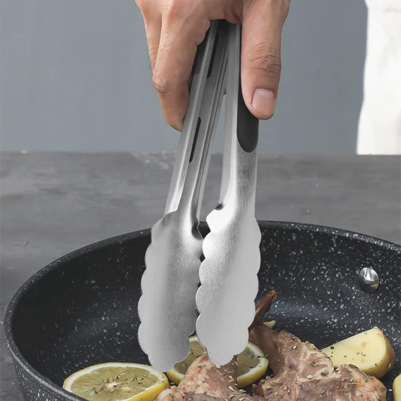 14 Inch Heavy-Duty BBQ Tongs — product detail 3 | YinHao Houseware