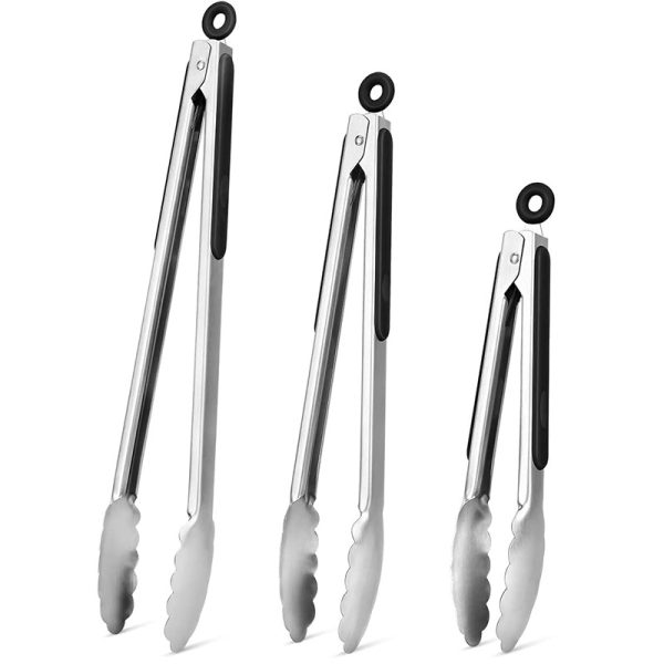 14 Inch Heavy-Duty BBQ Tongs — product image 1