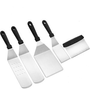 Heavy-Duty BBQ Spatula with Flat Blade | YinHao Houseware