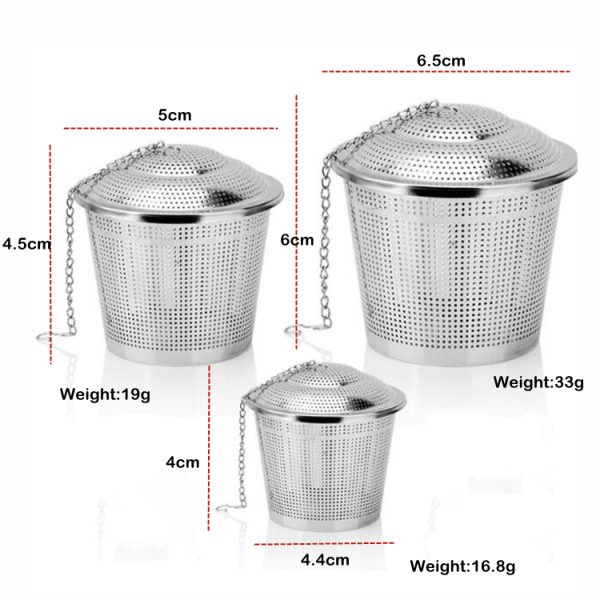 Tea Infuser with Chain Hook — product image 2