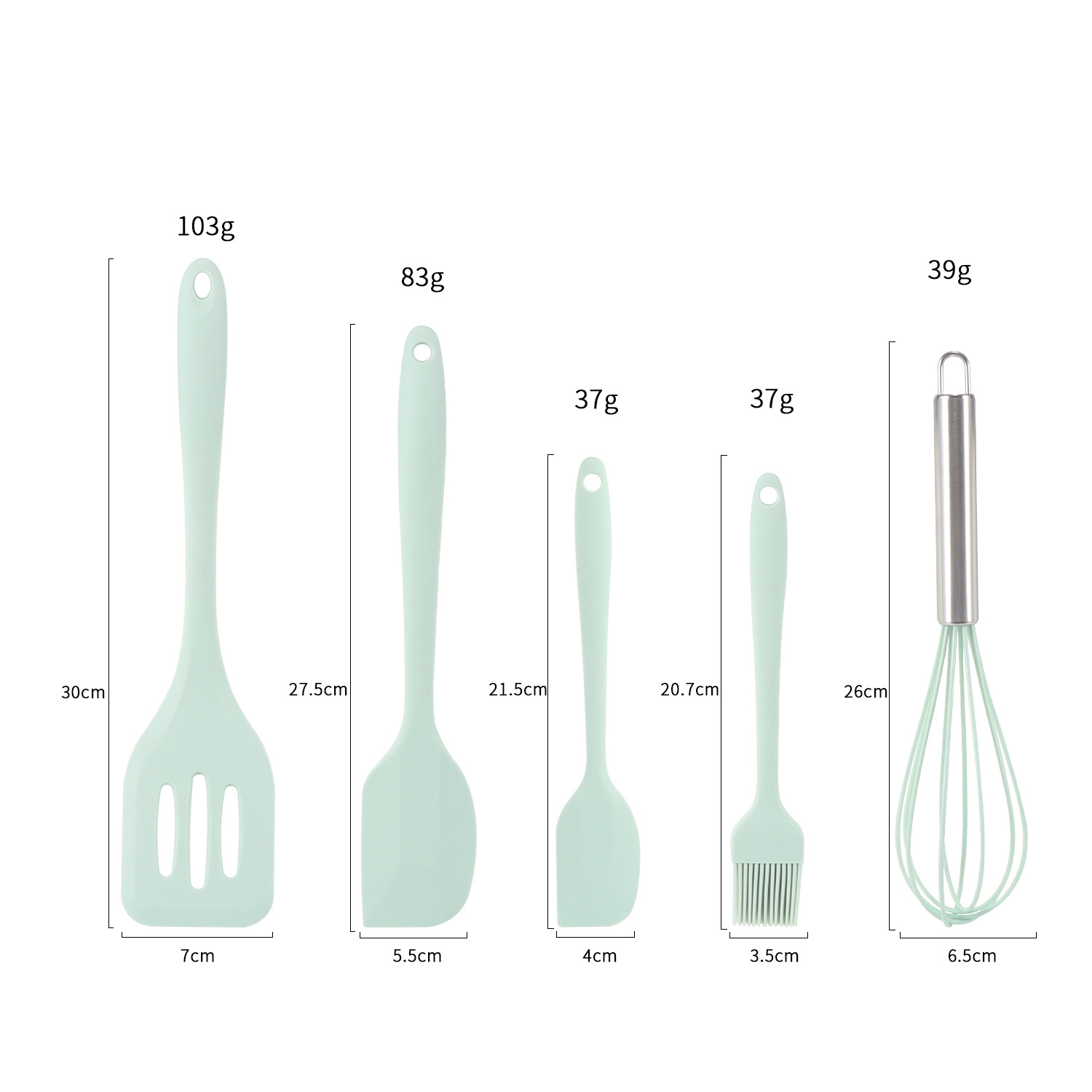 Home and Kitchen Accessories 5Pcs Heat Resistant 2.jpg