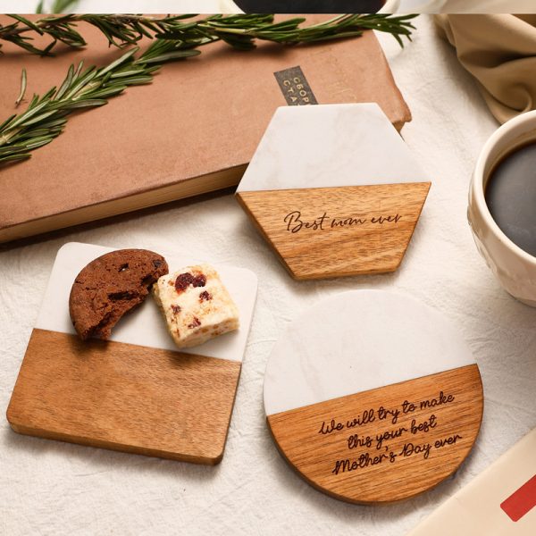 Acacia Wood Coaster for Gifting — product image 3