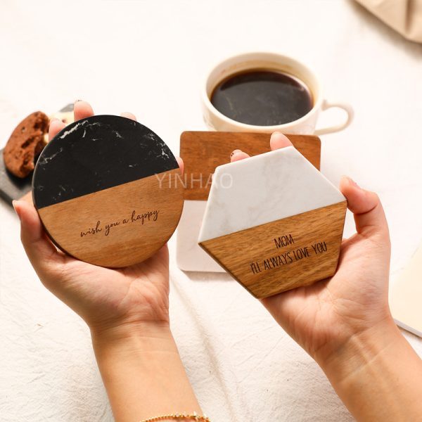 Acacia Wood Coaster for Gifting — product image 1