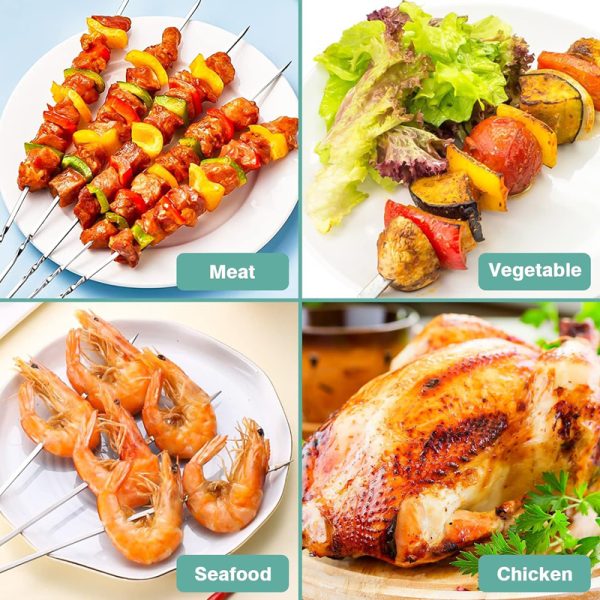 12-Piece 14 Inch BBQ Skewers — product image 4