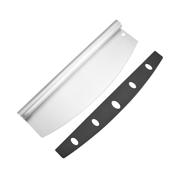 3-Piece 12x14 Inch Pizza Peel Set with Folding Wooden Handle — product image 2