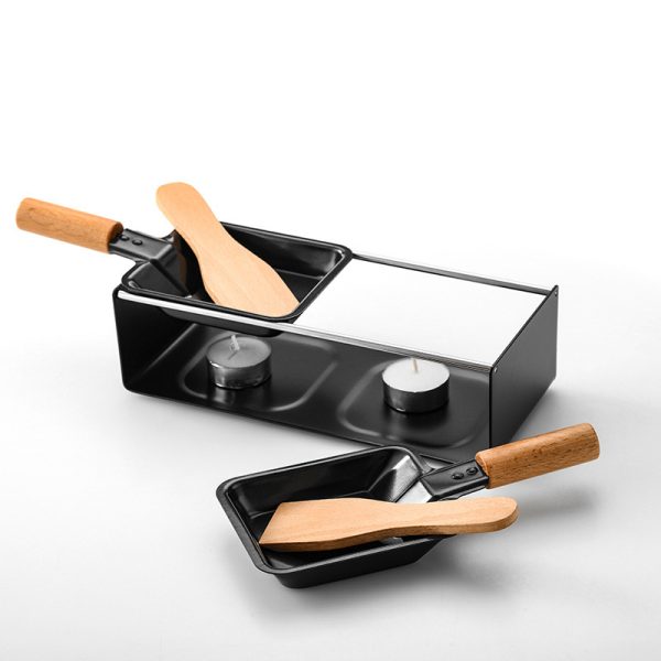 Raclette Pan with Wooden Handles, Portable Design — product image 6