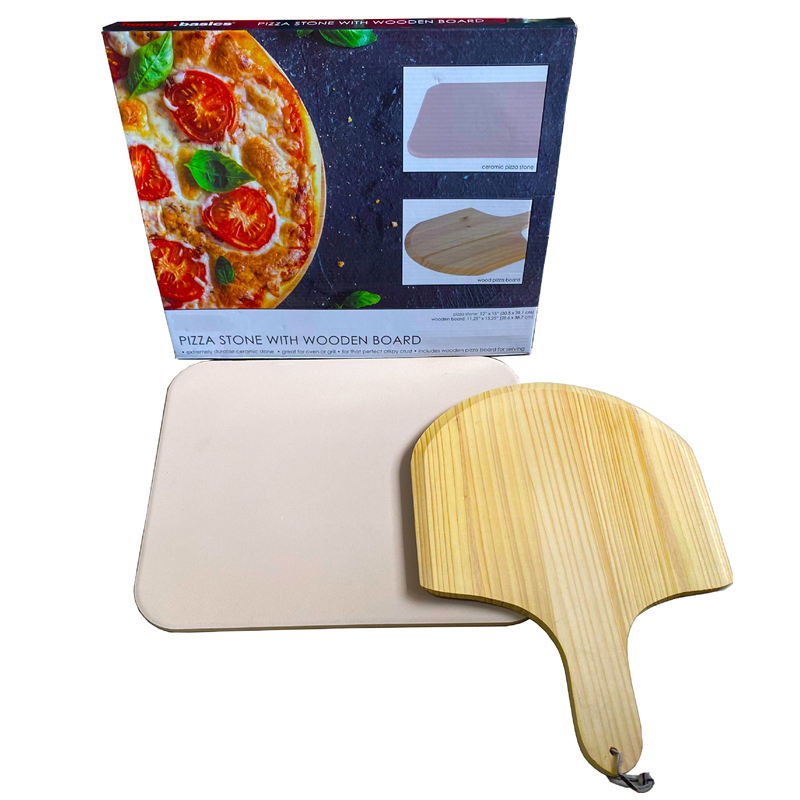 Hot Selling Pizza Stone Set Wood Pizza 4.jpg