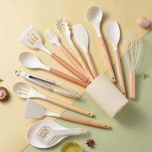 Hot Selling Silicone Kitchen Utensil Set With.jpg