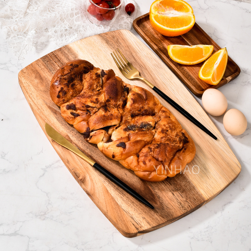 Acacia Wood Cutting Board for Gifting — product detail 6 | YinHao Houseware