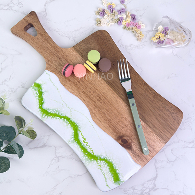 Acacia Wood Charcuterie Board for Gifting — product detail 3 | YinHao Houseware
