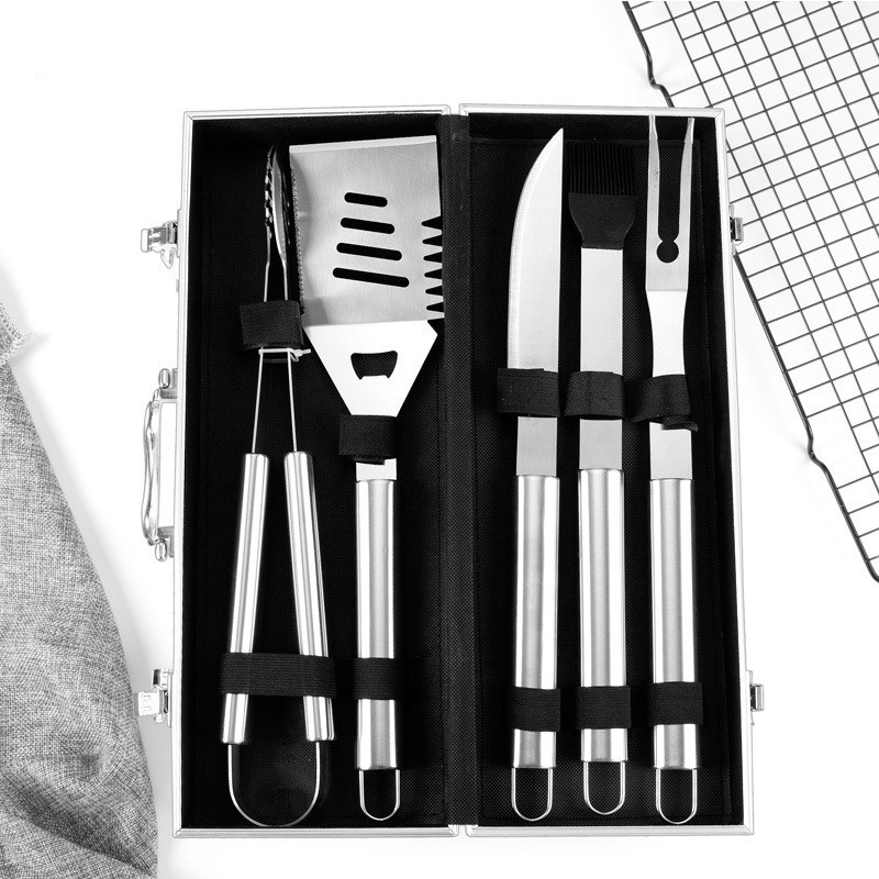 5-Piece Stainless Steel BBQ Tool Set — product detail 6 | YinHao Houseware