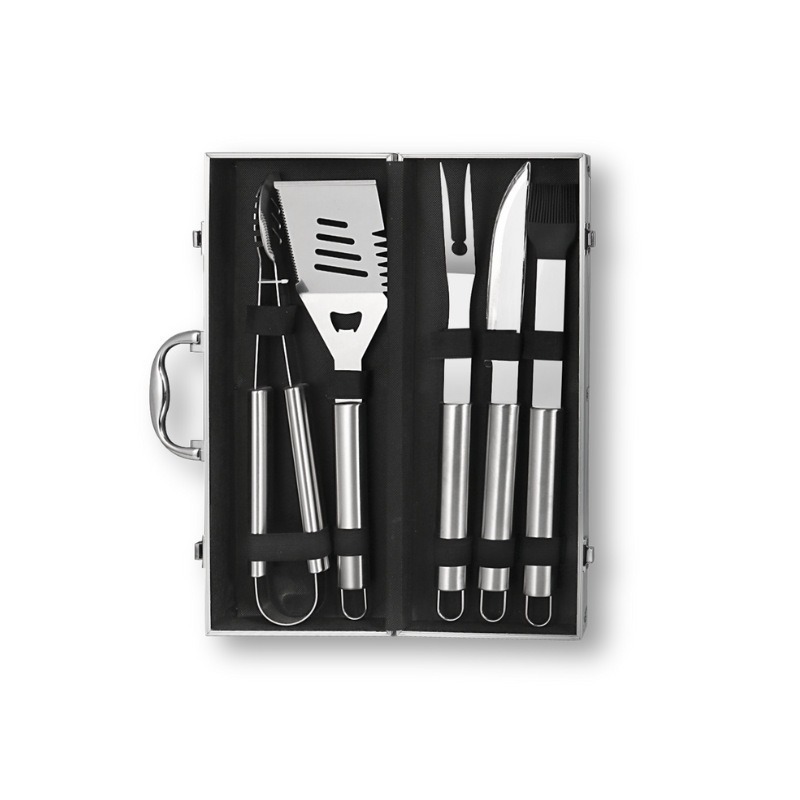 5-Piece Stainless Steel BBQ Tool Set | YinHao Houseware