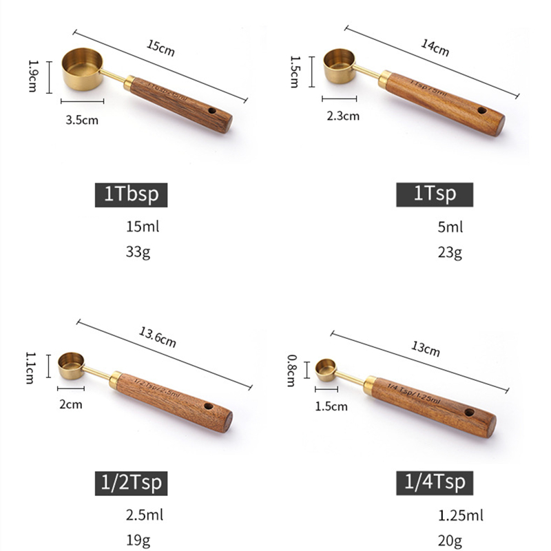 Kitchen Accessories 4Pcs Stainless Steel Wooden Handle 2.jpg