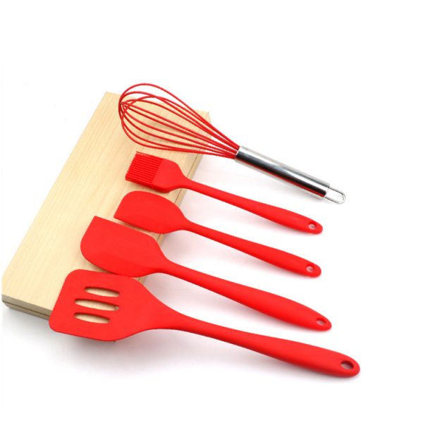 Kitchen Utensil Set with Silicone Handles — product image 3