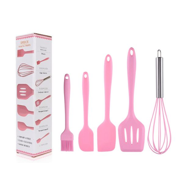 Kitchen Utensil Set with Silicone Handles — product image 5
