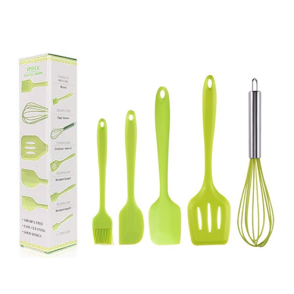 Kitchen Utensil Set with Silicone Handles — product image 6