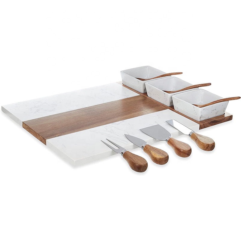 Marble Cutting Board Set for Gifting — product detail 6 | YinHao Houseware