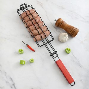 Charcoal Grill with Wooden Handles, Multi-Function | YinHao Houseware
