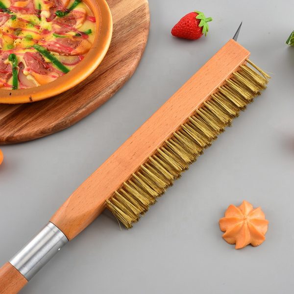 26 Inch Heat-Resistant Pizza Oven Brush — product image 3