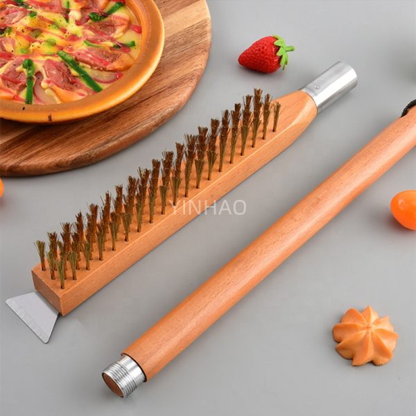 26 Inch Heat-Resistant Pizza Oven Brush — product image 5