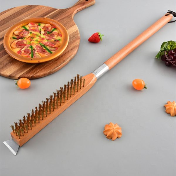 26 Inch Heat-Resistant Pizza Oven Brush — product image 1