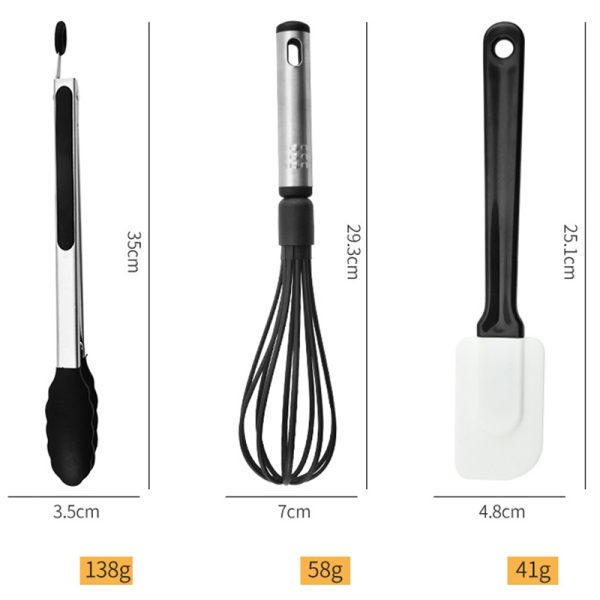 25-Piece Heat-Resistant BBQ Spatulas for Outdoor Kitchen — product image 3