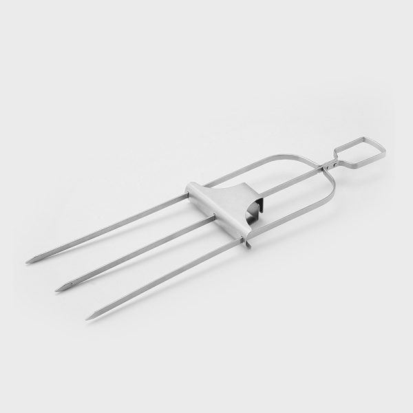 2-Piece 14 Inch Heavy-Duty BBQ Skewers for Outdoor — product image 5