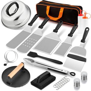 17-Piece Griddle Tools for Outdoor | YinHao Houseware