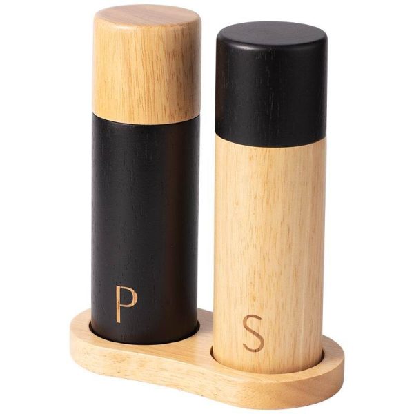Salt & Pepper Mill Set with Wooden Handles — product image 2