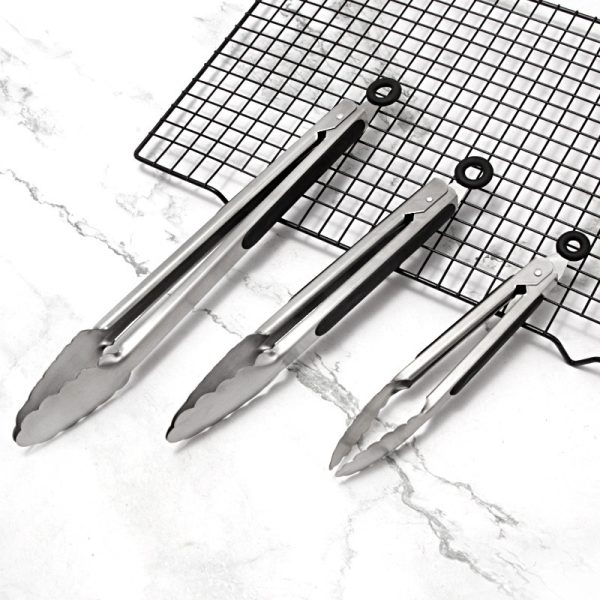 Heavy-Duty BBQ Tongs for Outdoor Kitchen — product image 3