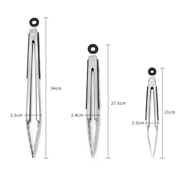 Heavy-Duty BBQ Tongs for Outdoor Kitchen — product image 2