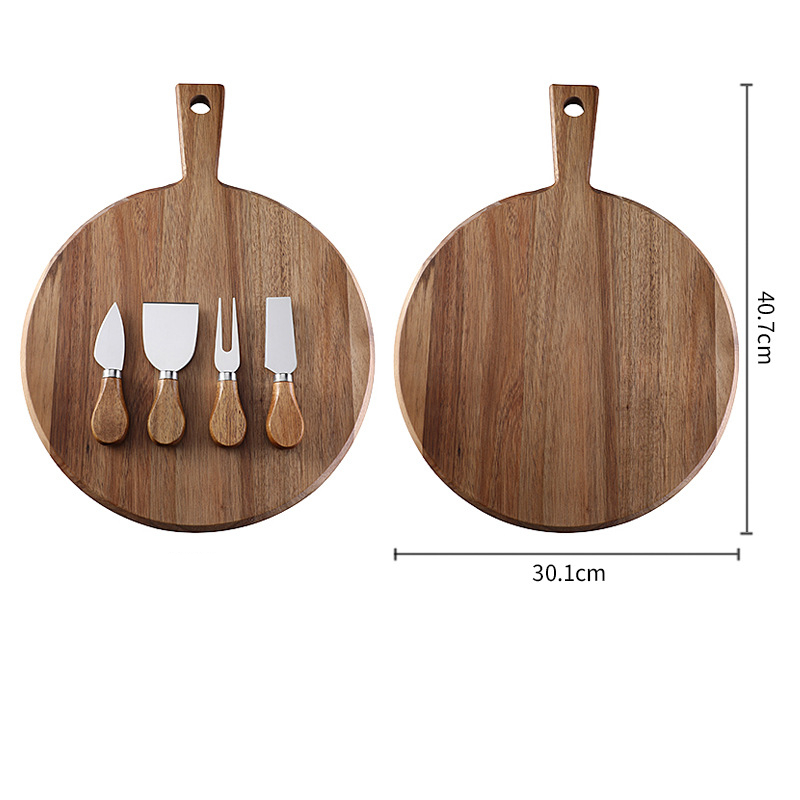 Acacia Wood Charcuterie Board Set — product detail 2 | YinHao Houseware