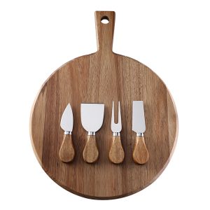 Acacia Wood Charcuterie Board Set | YinHao Houseware