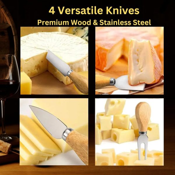 Round Charcuterie Board Set for Gifting — product image 3