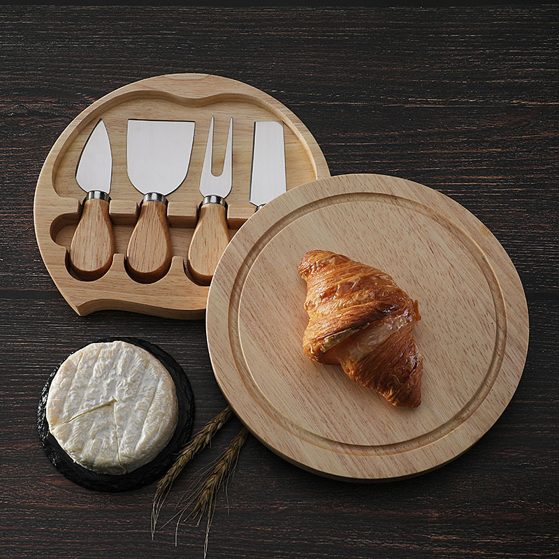 Round Charcuterie Board Set for Gifting — product detail 5 | YinHao Houseware
