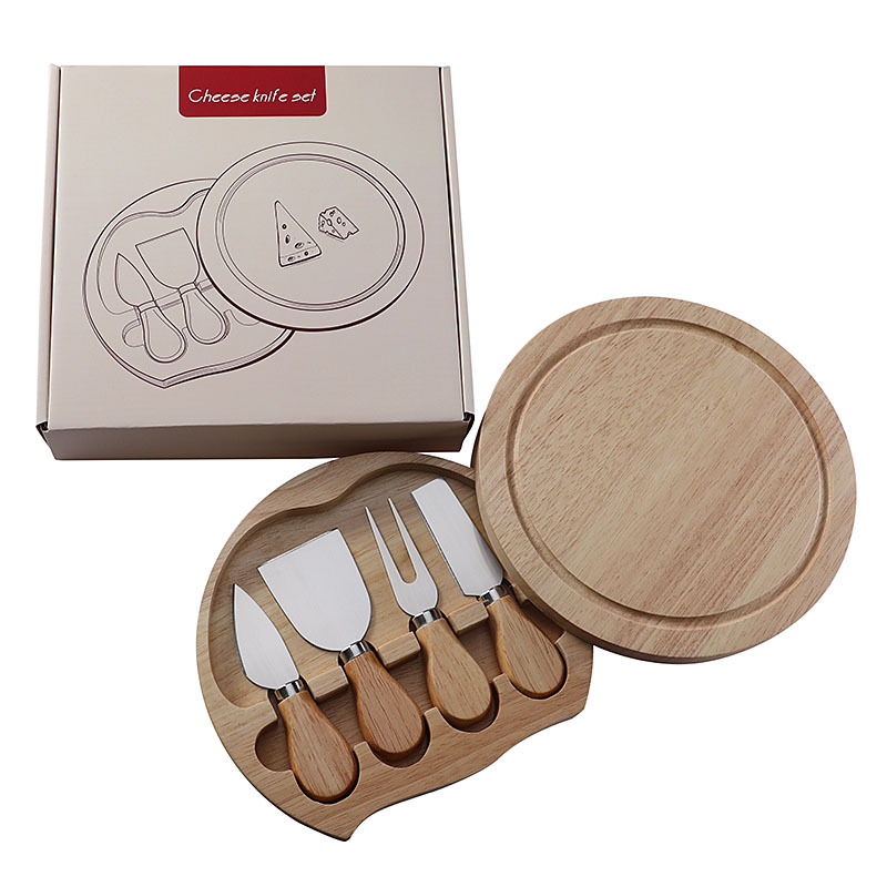 Round Charcuterie Board Set for Gifting — product detail 6 | YinHao Houseware