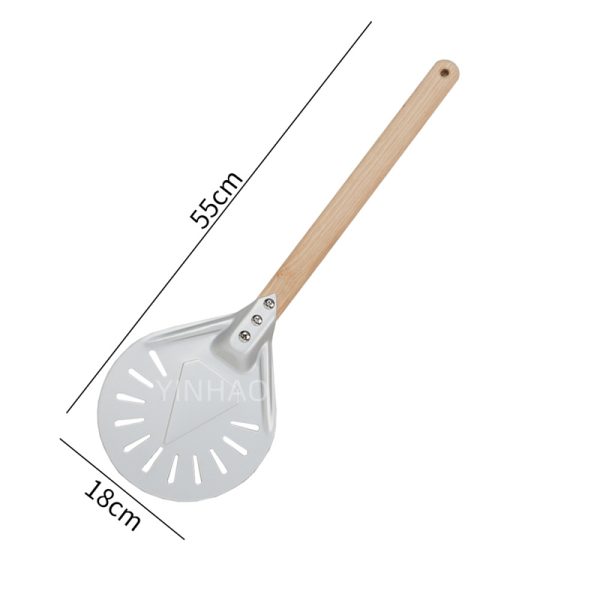 7 Inch Pizza Peel with Wooden Handle — product image 2
