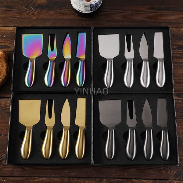 4-Piece Premium Cheese Knife Set for Gifting — product image 6