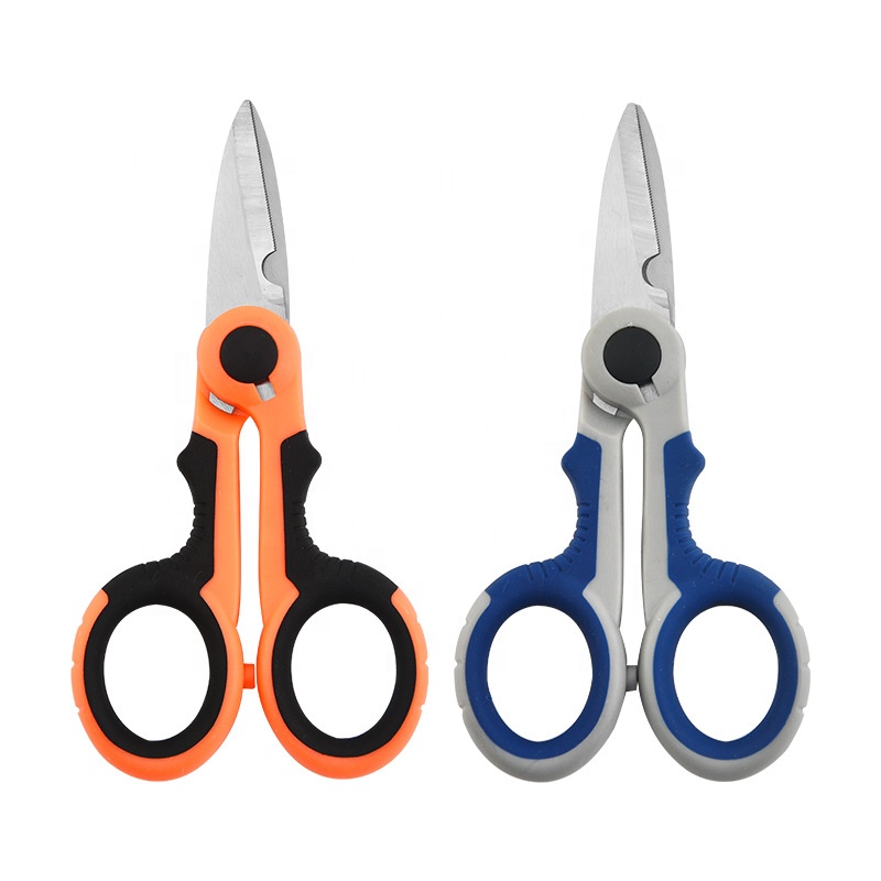 Professional Electrician Scissor Fishing Scissors Multifunctional Stainless 5.jpg