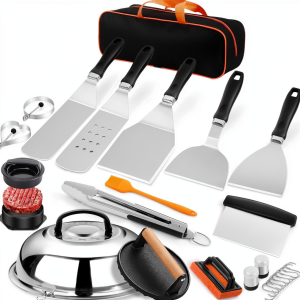 27-Piece Professional BBQ Spatulas for Gifting | YinHao Houseware