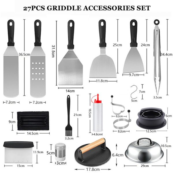 27-Piece Professional BBQ Spatulas — product image 2
