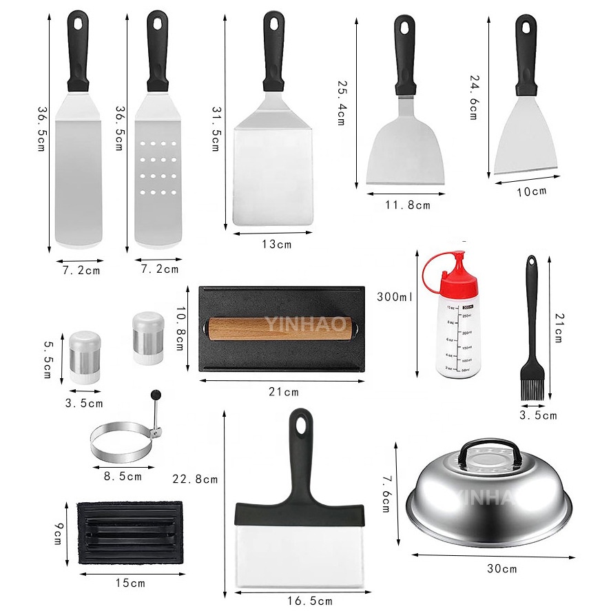 Professional BBQ Spatula Set — product detail 2 | YinHao Houseware