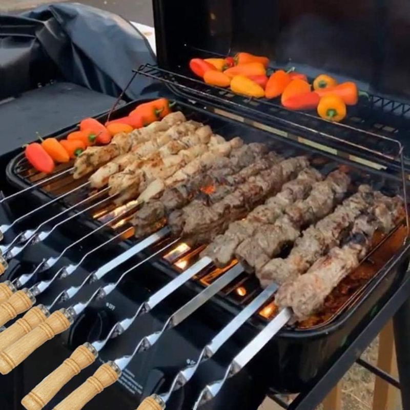 BBQ Skewers with Wooden Handles — product detail 5 | YinHao Houseware
